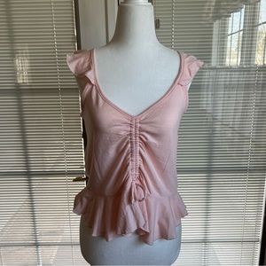 Women’s pink camisole top